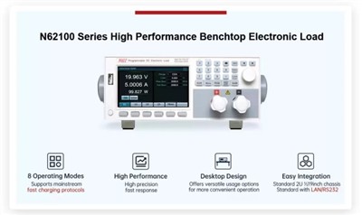 Application | N62100 High-Performance Electronic Load in Fast-Charging Adapte...